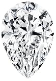 Certified Diamond (Pear, Fair cut, 4.01 carats, G color, VS2 clarity)