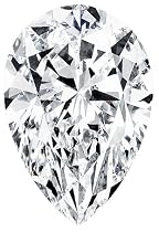 Certified Diamond (Pear, Fair cut, 4.54 carats, E color, VS2 clarity)