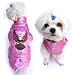 Pink Motorcycle Dog Jacket