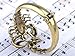 Alilang Gold Scorpion Wrap Bangle Bracelet Topaz Colored Crystal Rhinestone Scorpio