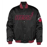 Nba Exclusive Collection Miami Heat Youth (Sizes 8-20) Satin Jacket Extra Large