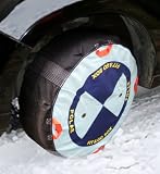 Fit & Go Sox Anti Skid Snow Sock To Fit Tyre 205/45/17 , 215/45/17 , 235/40/17 , 225/35/18 , 215/50/16 , 195/55/16 , 195/60/15 , 185/65/15 , 185/70/14 , 175/75/14 , 165/80/14