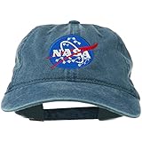 NASA Insignia Embroidered Pigment Dyed Cap