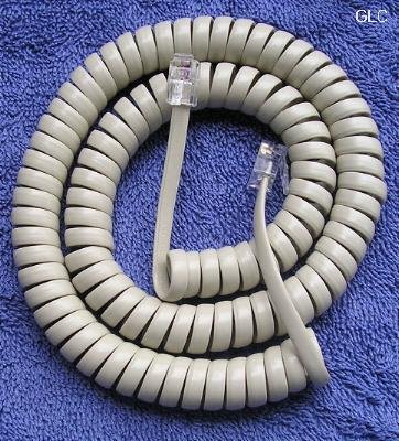Handset Cord 12 Ft Ash High Quality For Nortel, M-Series, NEC D-Term, Classic Siemens / Rolm and More
