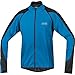 GORE BIKE WEAR Men´s Phantom 2.0 Windstopper Soft Shell Jacket, JWPHAS, White/Blaze Orange, L