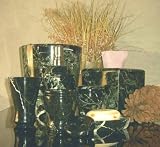 Black Zebra marble bathroom accessory set 7 pcs