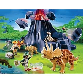 Playmobil - 4170 Triceratops with Baby