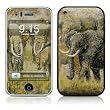Elephants Design Protector Skin Decal Sticker for Apple 3G iPhone / iPhone 3GS 3G S