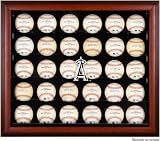 Los Angeles Angels of Anaheim Framed 30-Ball Logo Display Case