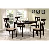 Apollo 5 Piece Dinette Set - Cappuccino