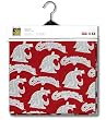 WSU Washington State University Logo Fabric 2yds 54 in Wide 100% COTTON Sewing Material For Quilt Apparel or Projects 100% COTTON Sewing Material For Quilt Apparel or Projects- Top Rated Quality 22% more FABRIC than 44 in width