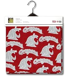 Broad Bay Cotton Washington State Cougars Fabric 2Yds 54 In Wide