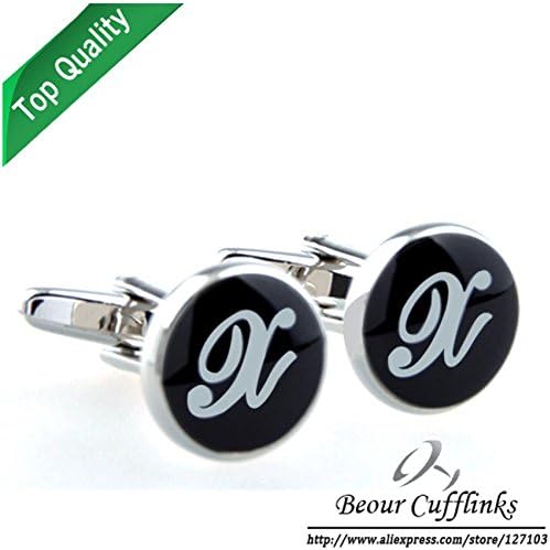 SunShine Day 2015 Limited Seconds Kill Classic Tie Clip Wedding Dress Letter "X" Cufflinks Bn8297