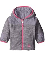 Rugged Bear Baby Girls' Total Space Dye Reversible Jacket