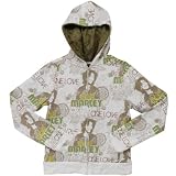 Bob Marley - One Love Floral Ladies Zip Hoodie