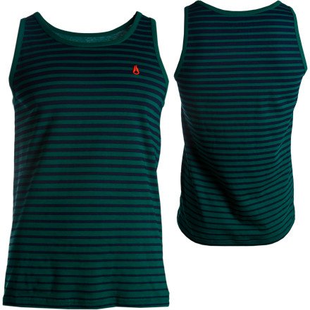 Nixon Faded Tank Top - Men's Forest Green/Navy, S