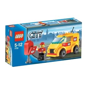 LEGO City 7731:  Mail Van