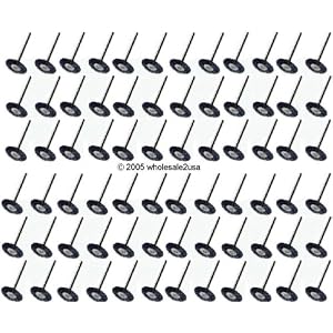 - 72 Steel Wire Brushes Gunsmith Bits for Dremel - Wheel {+ 1pc name tag} by SEINC