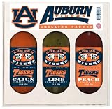 Auburn Tigers NCAA Grilling Gift Set (12oz Cajun, 12oz Lime, 12oz Peach)