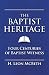 Books : The Baptist Heritage