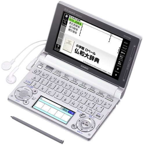 ������ EX-word �ե�󥹸� �ۥ磻�� XD-D7200