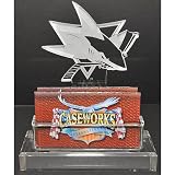 Caseworks San Jose Sharks Business Card Holder