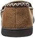 isotoner Men's Microsuede Moc W WD Braid Flat