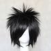 Dream2reality Cosplay_Naruto_Sasuke_bottom curl_35cm_black_Japanische hoch temperatur bestaendigen F