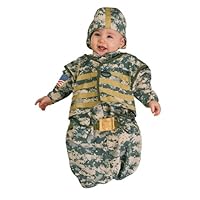 Newborn Baby Soldier Infant US Army Halloween Costume