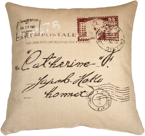 Pillow Decor - 1907 Airmail 24x24 Throw Pillow