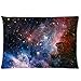 WECE Funny Cheap Pillow Case,Galaxy Space Universe Pillowcase, Zippered Pillow Cases - Pillow Protector Cover Case - Standard Size 20