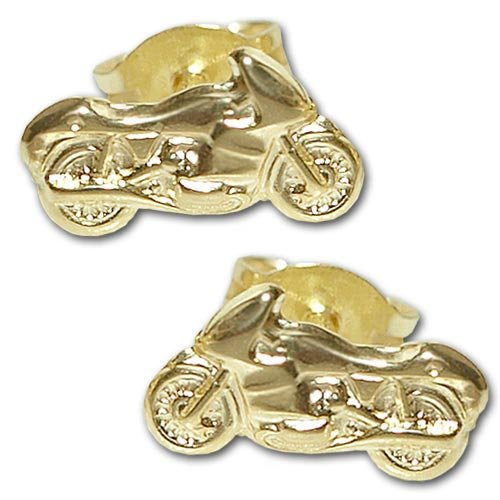 CLEVER SCHMUCK Goldene Ohrstecker