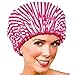 Betty Dain Pink Peppermint Shower Cap