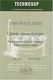 Capteurs Electrochimiques Chimie Physique Mesure