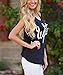 Mansy Women's Letter printed Wifey Tank Top ,Black,Small
