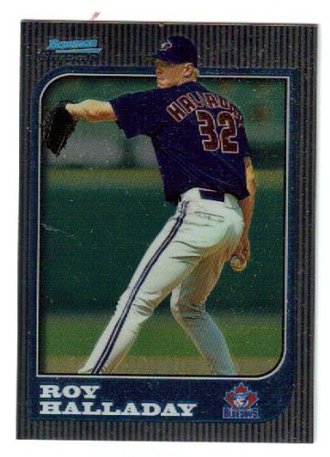 1997 Bowman Chrome #212 Roy Halladay RC - Toronto Blue Jays (Rookie Card) HARD TO FIND - Red Hot Phillies Pitcher!