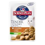 Hills Science Plan Kitten Turkey Pouches 100g X 15