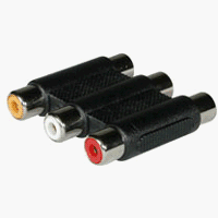 Electronics: Cables To Go Video / audio coupler RCA F RCA F black