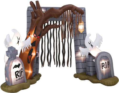 Inflatable Graveyard
