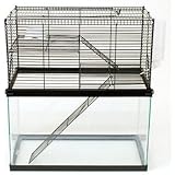 Ware Small Animal High Rise. Tank Topper. Hamster Cage, Mice Cage, Gerbil Cage Measures 19-1/2-inch width by 11-inch depth by 10-1/2-inch height