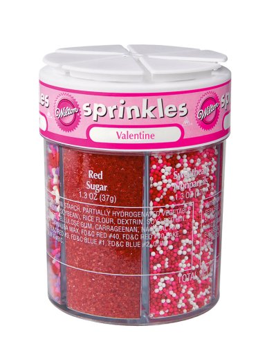 Wilton Sweetheart 6 Cell Sprinkle Mix
