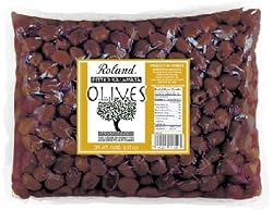 Roland Pit Greek Kalamata Olives, 5-Pound Dry Weight Bag