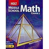 Holt Middle School Math Course 2, Grade 7 Student Textbook