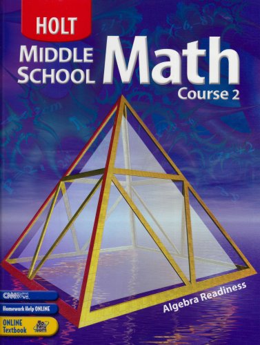 holt middle school math course 2 grade 7 student textbook