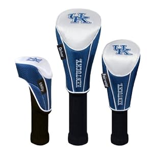 NCAA Kentucky Wildcats Nylon Headcover (set of 3) Driver, Fairway, Utility