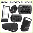 Honl Photo Speed Bundle with HONL-GOBO + HONL-SS + HONL-GRID4 + HONL-GRID8 + HONL-SNOOT5 + HONL-SNOOT8