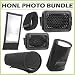 Honl Photo Speed Bundle with HONL-GOBO + HONL-SS + HONL-GRID4 + HONL-GRID8 + HONL-SNOOT5 + HONL-SNOOT8