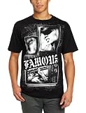Famous Stars and Straps Men's Living On Video Tee, Black, XX-Large