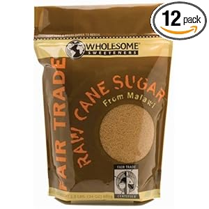 Wholesome Sweeteners Fair Trade Raw Cane Sugar