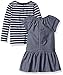 Nautica Chambray Dress with Stripe Top